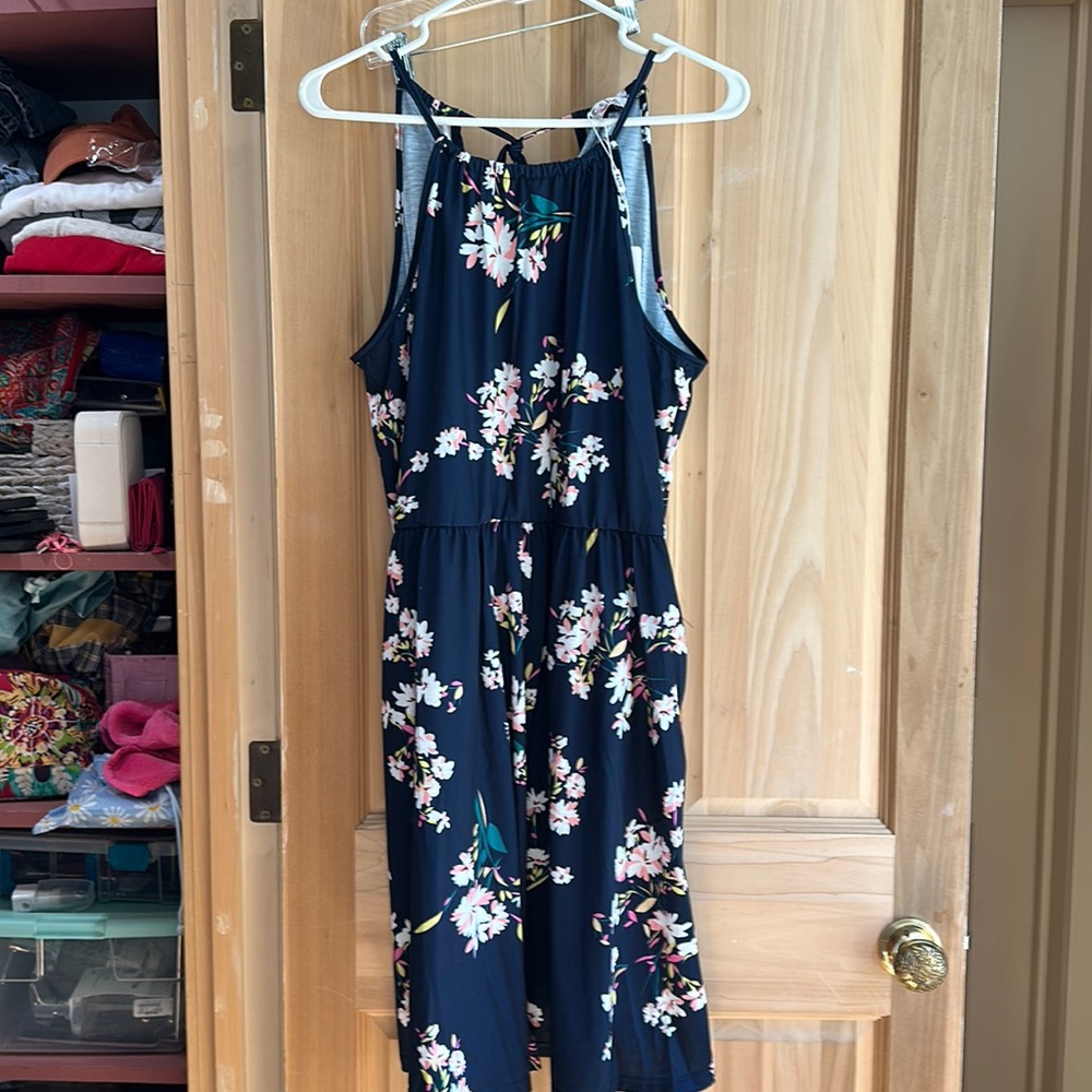 Floral dress xl
